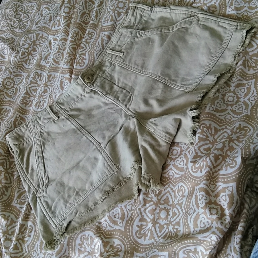 High waisted shorts